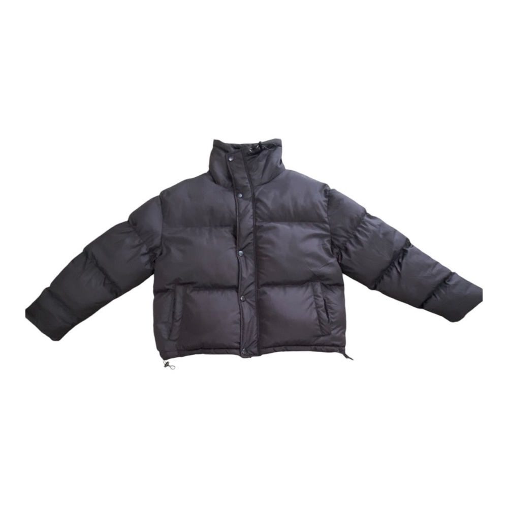 Pretty Little Thing Black Toggle Detail Puffer Jacket